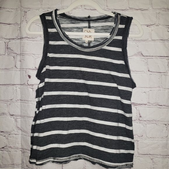 🧡𝅺CHASER Striped Tank Top - Picture 1 of 4